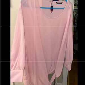 Pink SHIEN shirt.